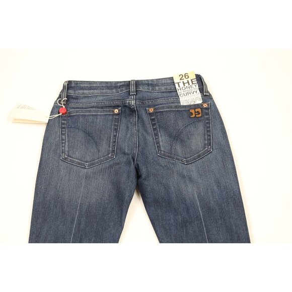 New Joe's Jeans Womens 26 The Honey Booty Fit Curvy Flared Wide Leg Denim Jeans - Picture 11 of 15